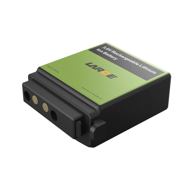 3.6V 1600mAh 鉅大 消防頭盔面罩聚合物防爆電池，三元材料