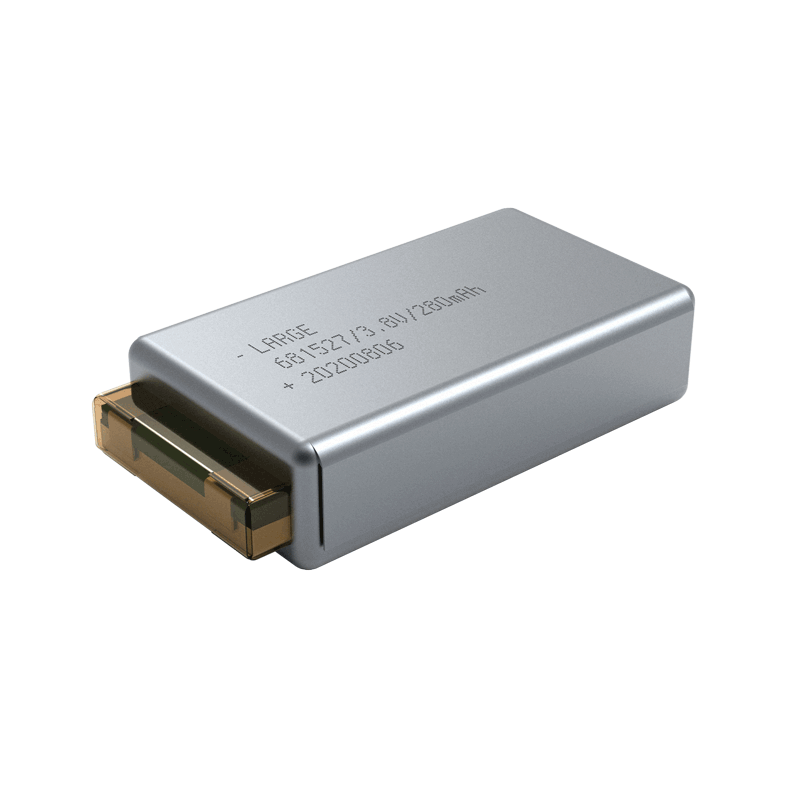3.8V 280mAh 發(fā)熱服聚合物鋰電池，鈷酸鋰材料