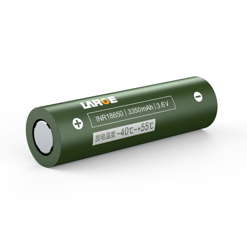 低溫高能量密度18650 3.6V 3350mAh，比能量240Wh/kg